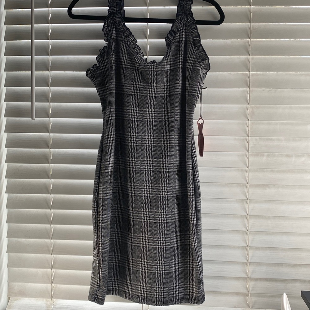 plaid dress